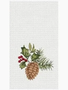 PINECONE BOTANICAL TOWEL