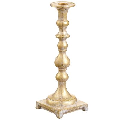 12" TAPER HOLDER GOLD/AT