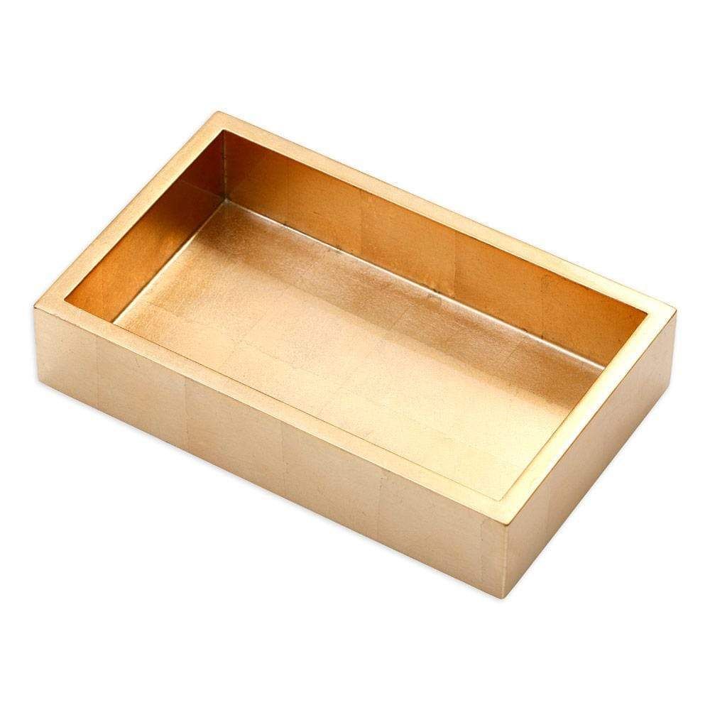 GOLD LACQUER GUEST TOWEL HOLDER