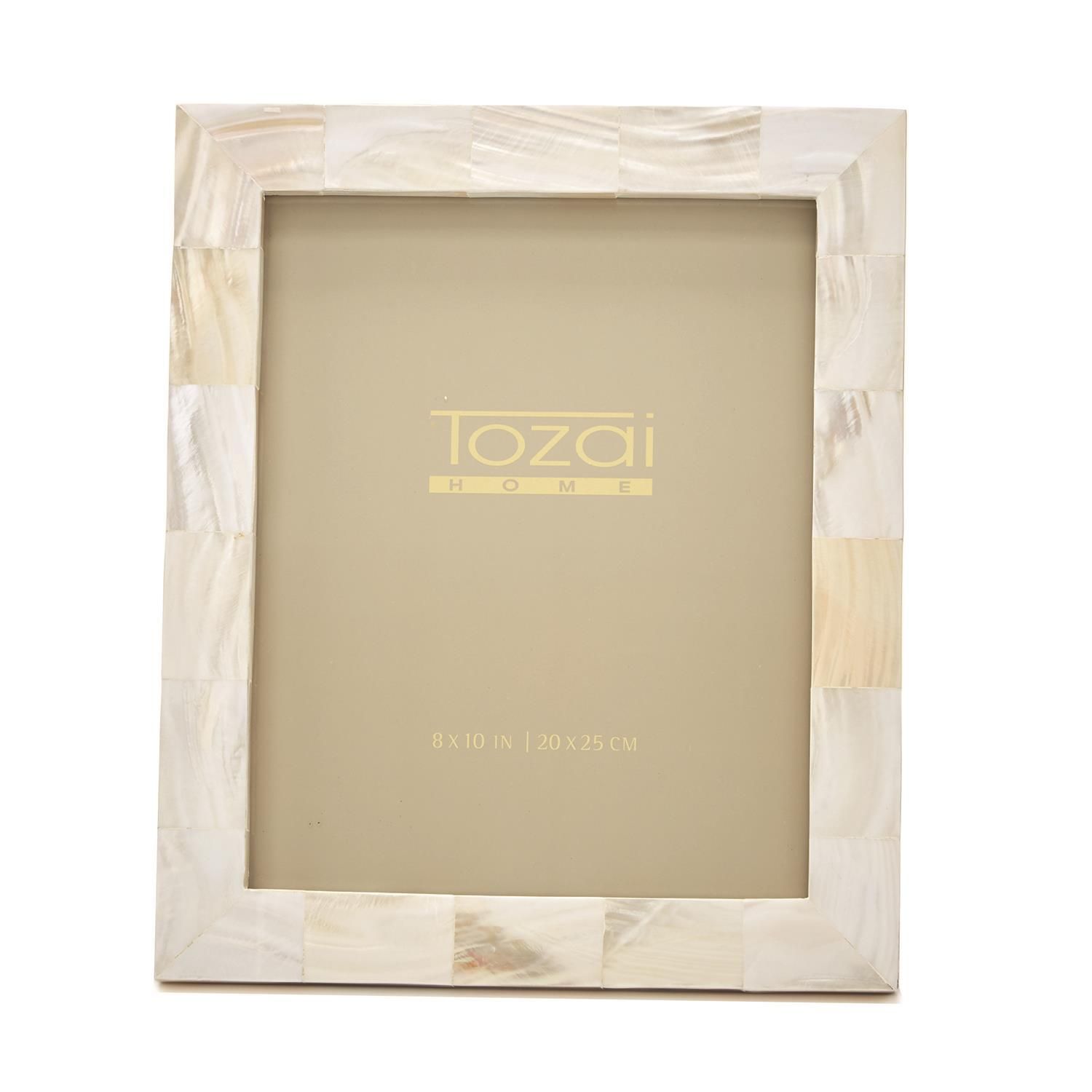 Pearly White 8" x 10" Mother of Pearl