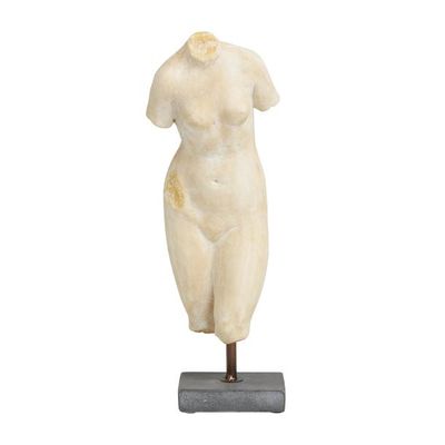 RESIN FIGURE W/ BASE WHT 5"W, 14"H