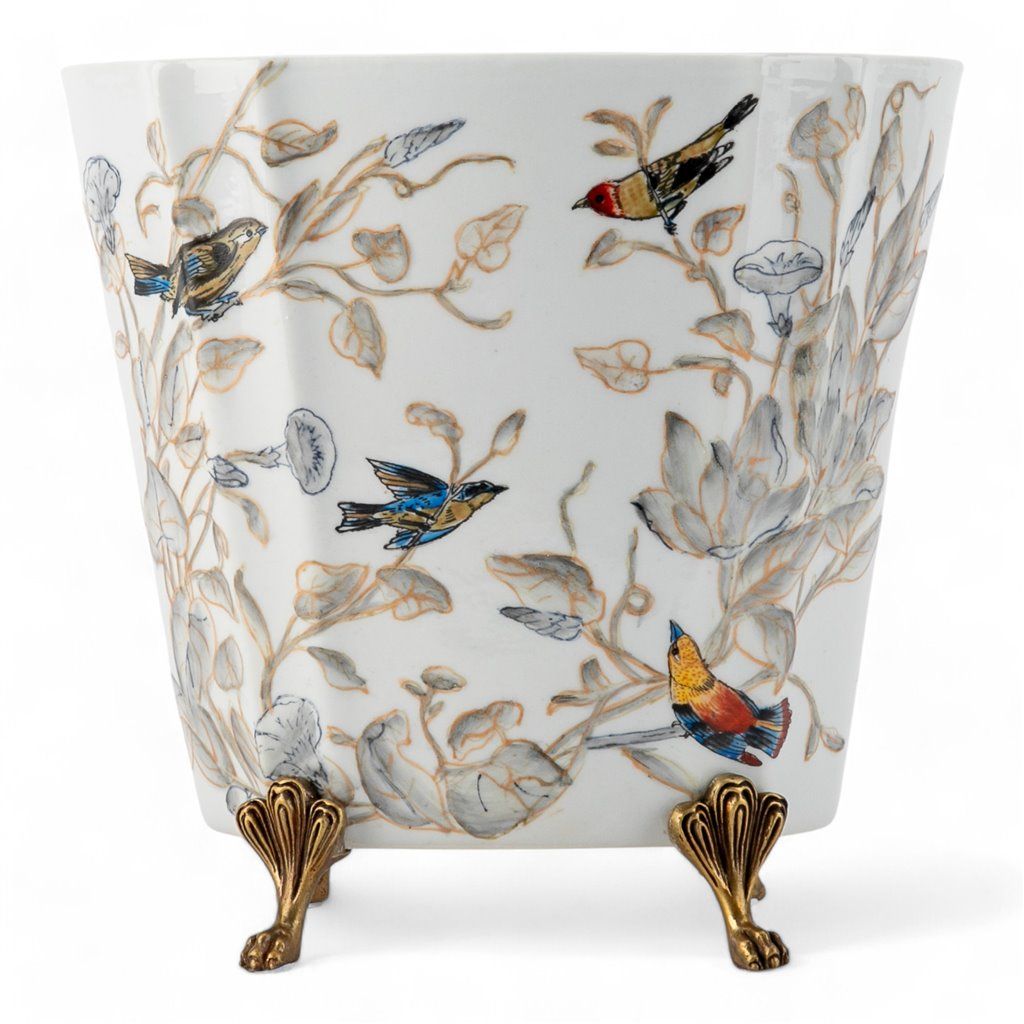 Basin with Bronze Accent - Tessa