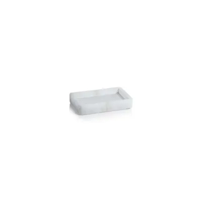 Cote d'Azur Alabaster Rectangular Soap Dish
