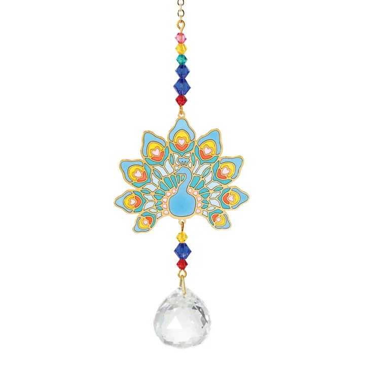 CRYSTAL DREAMS PEACOCK