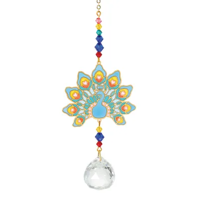 CRYSTAL DREAMS PEACOCK