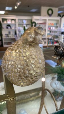 Gold Bird Accent Piece