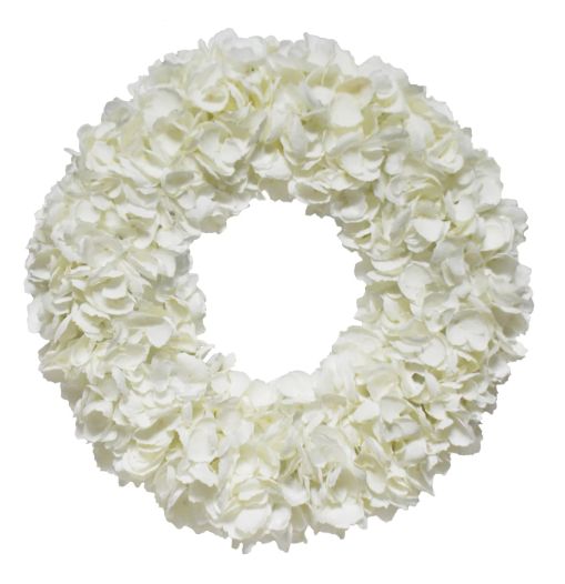 DRIED HYDRANGEA WREATH -20"