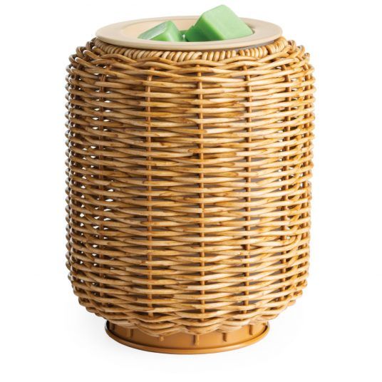 CANDLE WARMERS WICKER LANTERN ILLUMINATION WARMER
