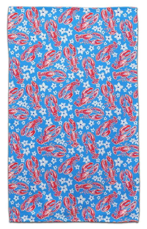 DANCING LOBSTER ECO FRIENDLY TOWEL