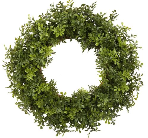 Boxwood Wreath - 24" - GREEN