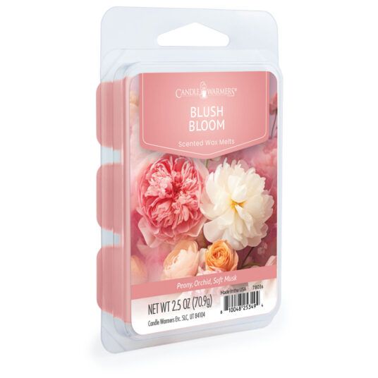 CANDLE WARMERS BLUSH BLOOM SCENTED WAX MELTS 2.5 OZ