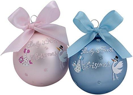 65 mm Baby'S 1St Xmas Ball Ornament