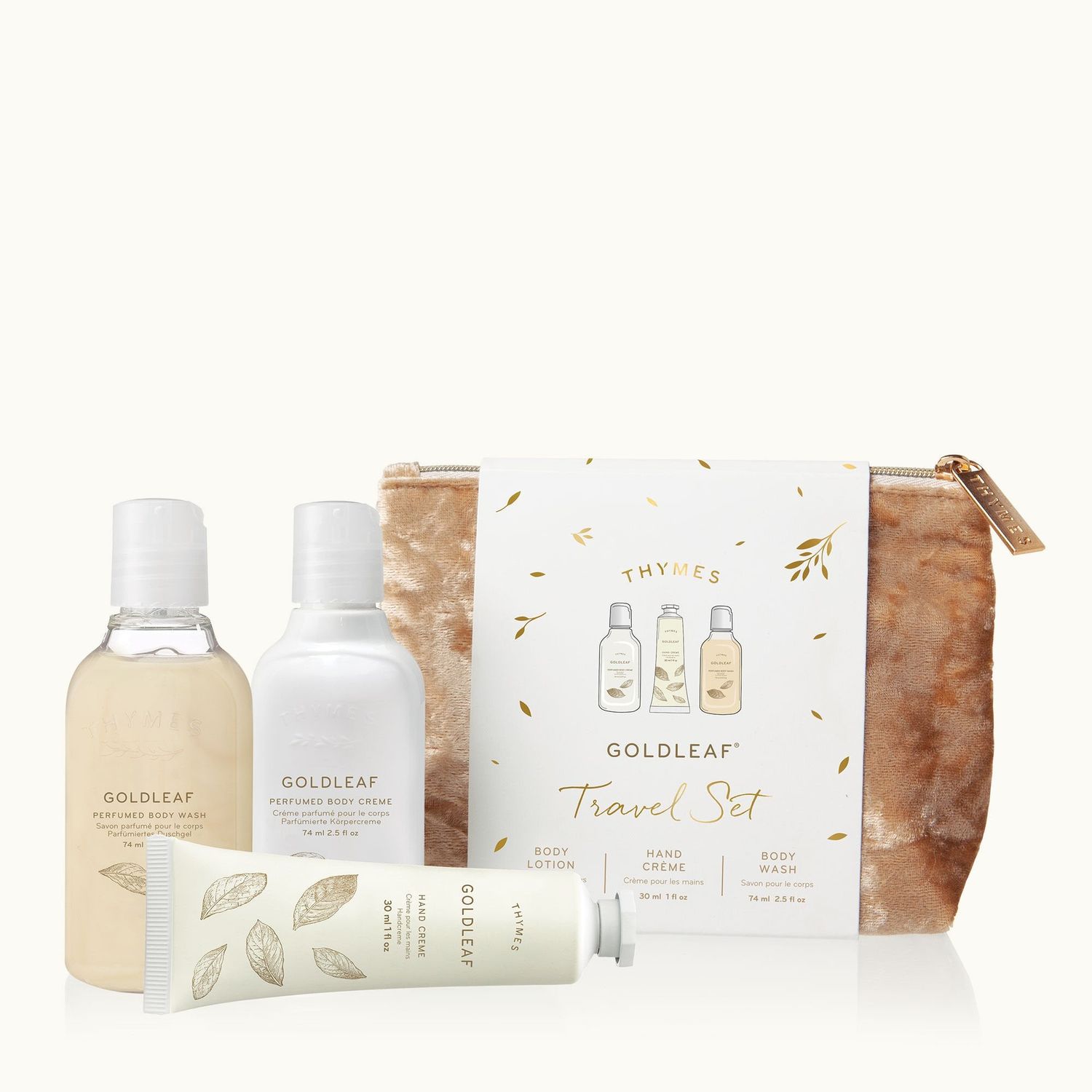 GOLDLEAF TRAVEL SET