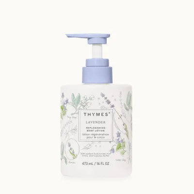 THYMES LAVENDER REPLENISHING BODY LOTION 16 OZ