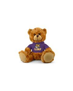 LSU JERSEY BEAR 9"
