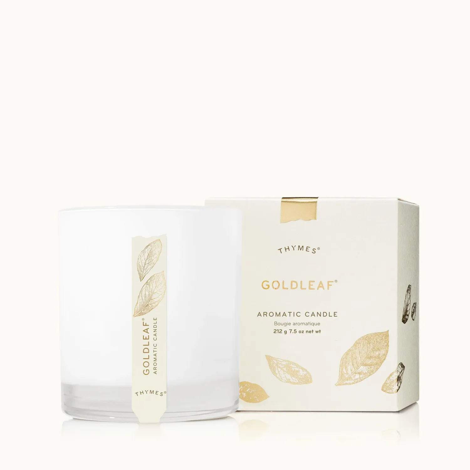 7.5OZ GOLDLEAF AROMATIC CANDLE