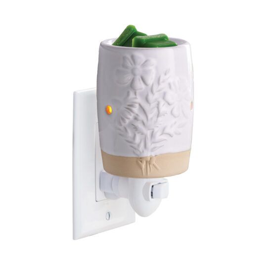 PLUGGABLE WAX WARMER GARDEN BLOOMS