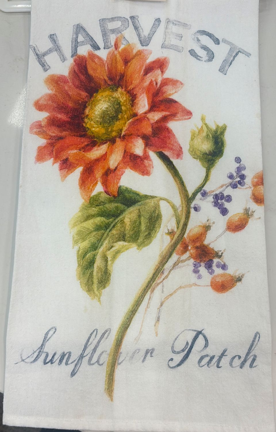 HARVEST SUNFLOWER PATCH TOWEL
