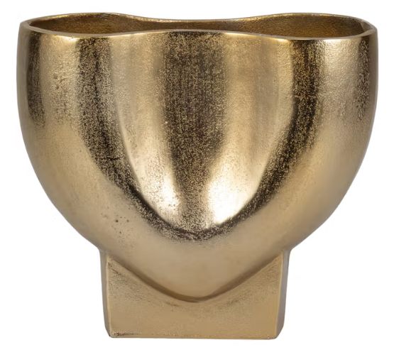 11" ABYSS ARROW SHAPED METAL VASE