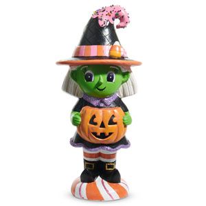16.5" Trick or Treater Witch