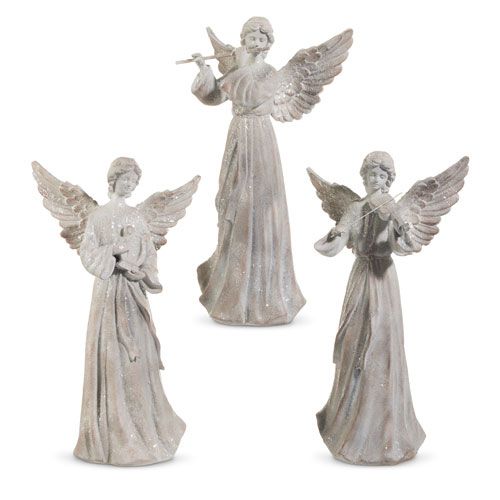18" Angel with Instrument