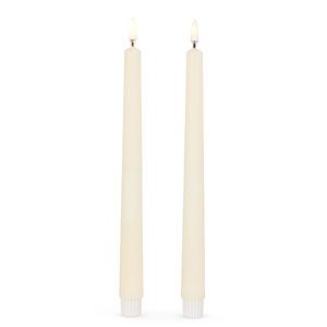 10" Ivory Taper Candles