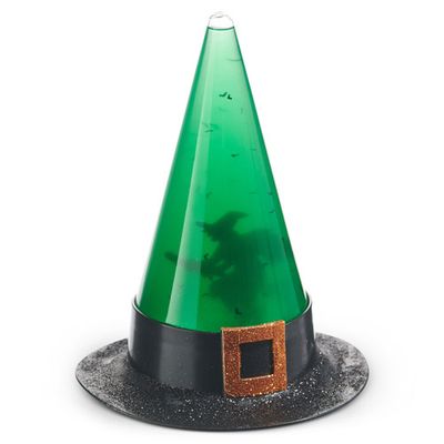 9" Lighted Swirling Bat Glitter Water Hat