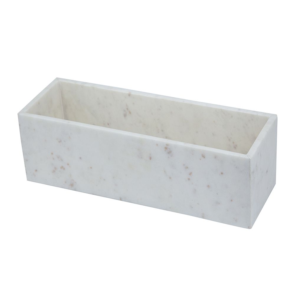 White Marble Tray - 78024-DS