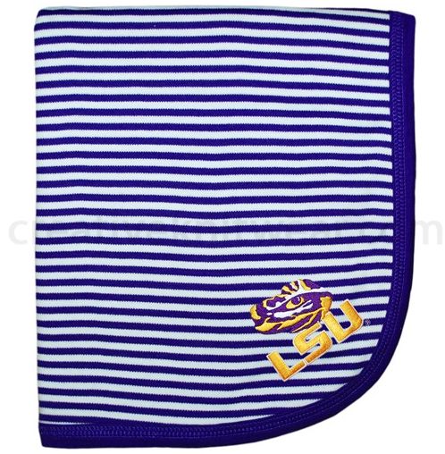 STRIPE BLANKET - PU/WH
