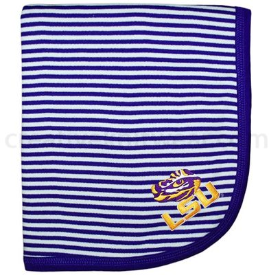 STRIPE BLANKET - PU/WH