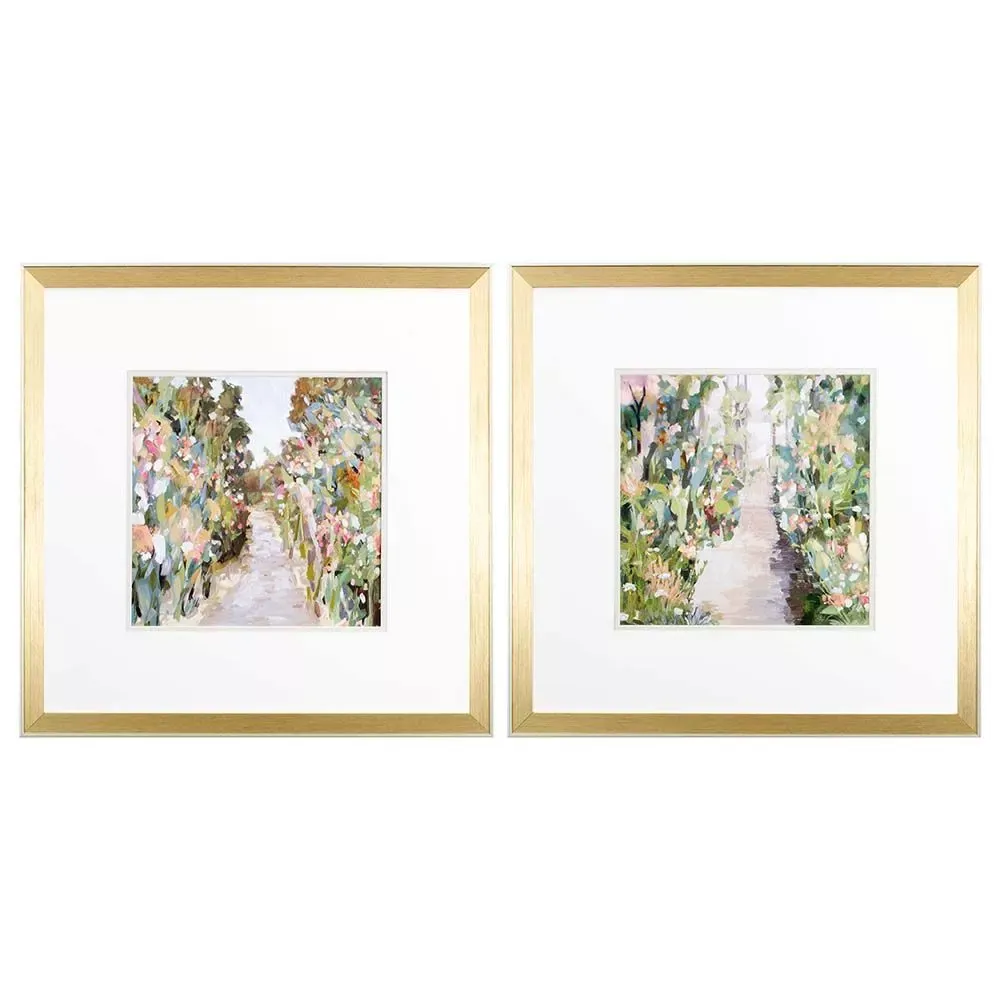 Flower Garden Path S/2