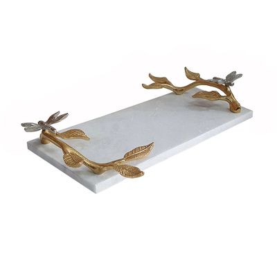 Dragonfly Marble Tray