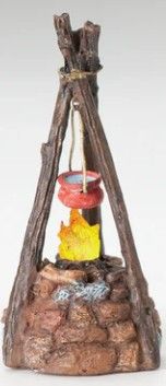 3.75"H LED CAMPFIRE