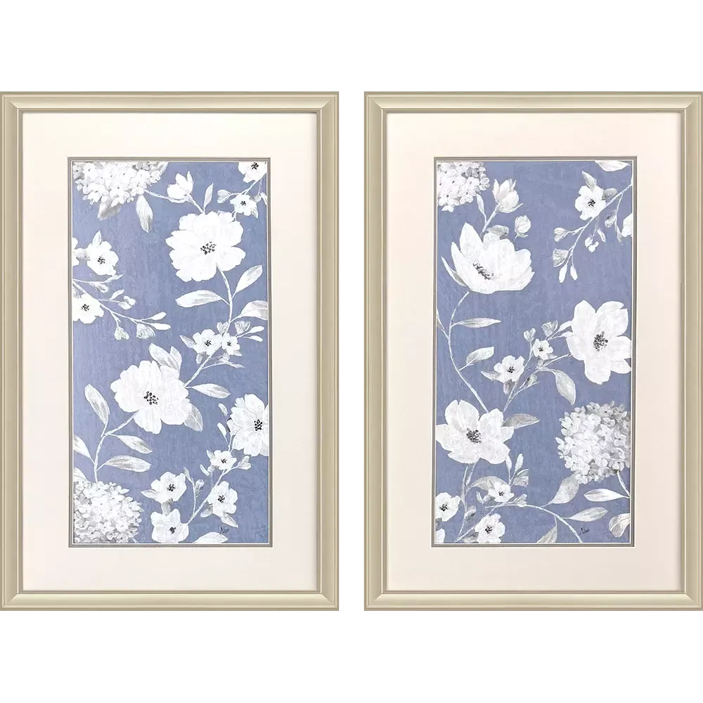 Blue Chinoiserie S/2