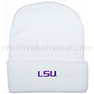 KNIT CAP -  WHITE