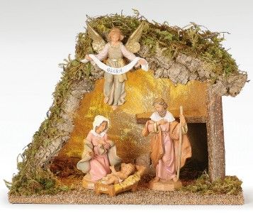 5" SCALE 4 FIGURE NATIVITY