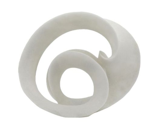 20" QUIXOTIC STATUARY, WHITE