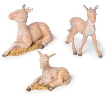 5" SCALE 3 PC SET DONKEY