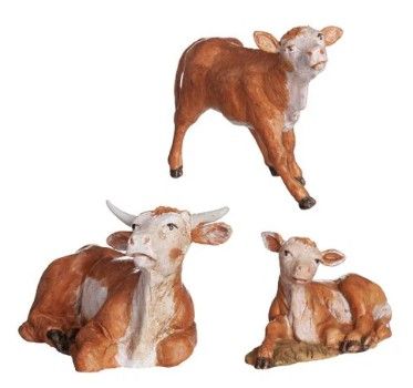 5" SCALE 3 PC SET OX FAMILY
