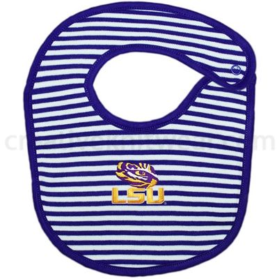 STRIPE BIB - PU/WH