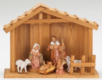 5" SCALE 6 FIGURE NATIVITY- II