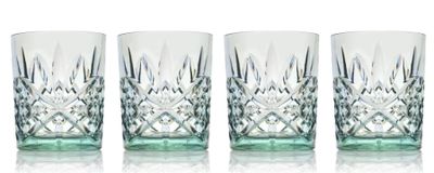 DUBLIN ACRYLIC DOUBLE OLD FASHION GLASSES - SEAFOAM