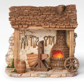 8"H LED BLACKSMITH SHOP