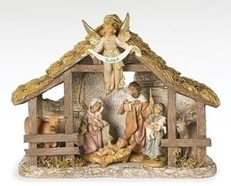 5" SCALE 7 FIGURE NATIVITY