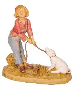 5" SCALE ZEKE, BOY WITH PIG
