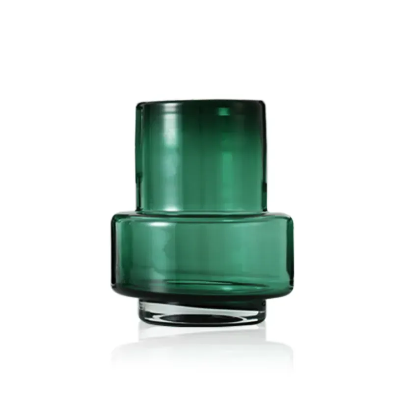GLASS VASE - H7.9