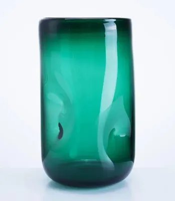 GLASS VASE - H10.6