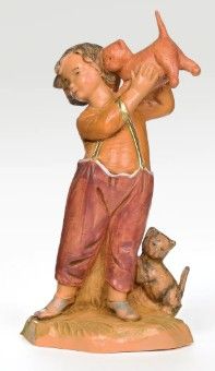 5" SCALE SETH, BOY WITH CATS