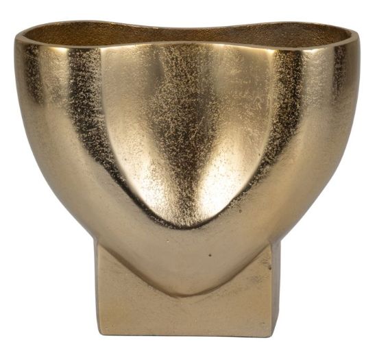 9" ABYSS ARROW SHAPED METAL VASE
