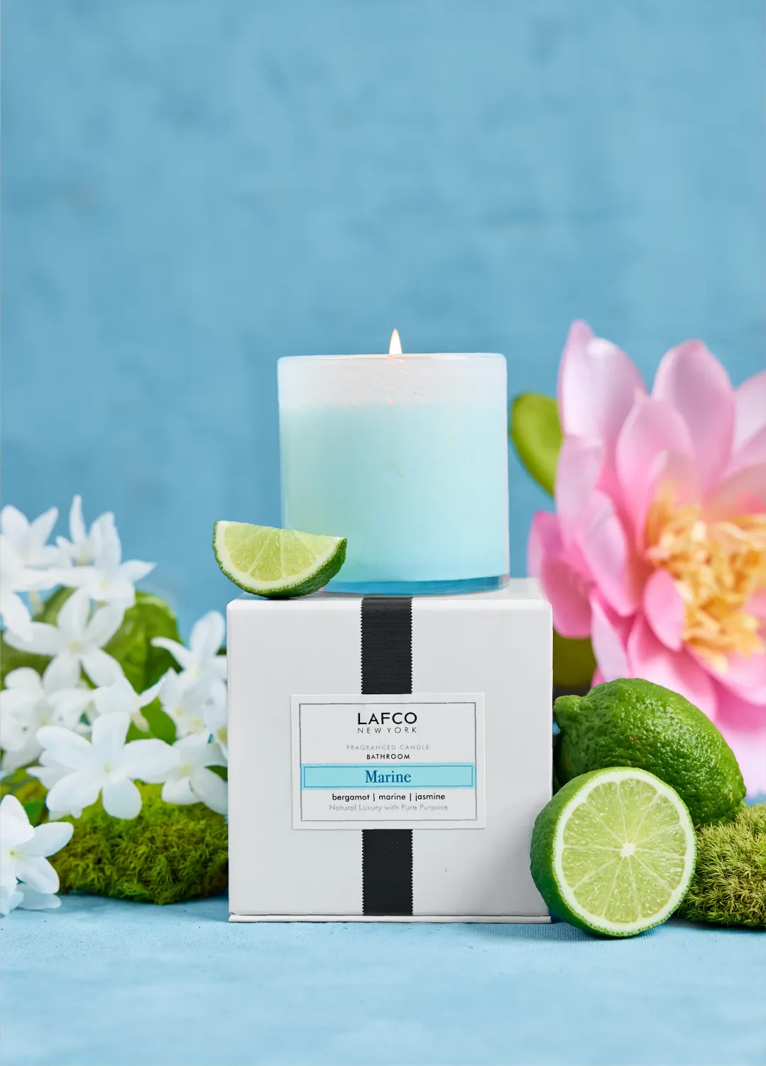 6.5oz Marine Classic Candle - Bathroom